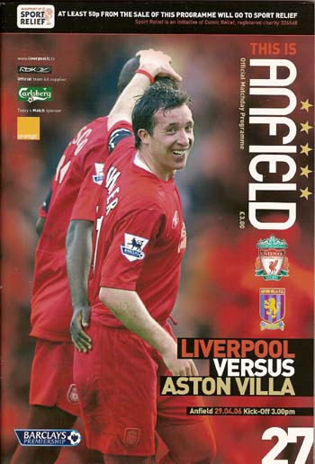 Liverpool FC v Aston Villa FC